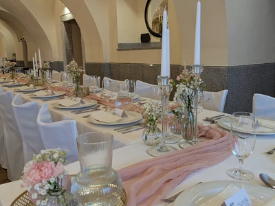 Svatební tabule v Banketním salonku