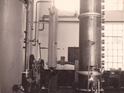 Strojovna - nyní konferenční sál